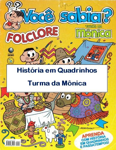 Historia Em Quadrinhos Sobre Folclore - História em Quadrinhos sobre o Folclore - Ensinar Hoje