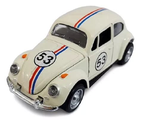 Miniatura Ferro Fusquinha Filme Fusca Herbie Brinquedo