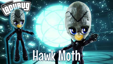 Custom Doll Toy Featuring Miraculous Ladybug Villain Hawk Moth From A