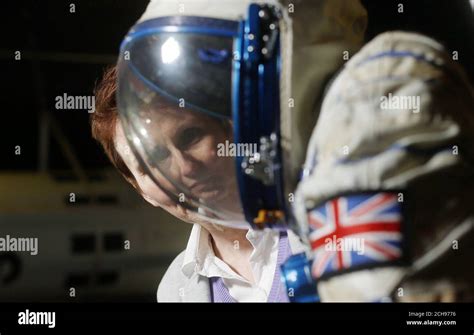 Britain's first astronaut Helen Sharman at the Science Museum in London ...