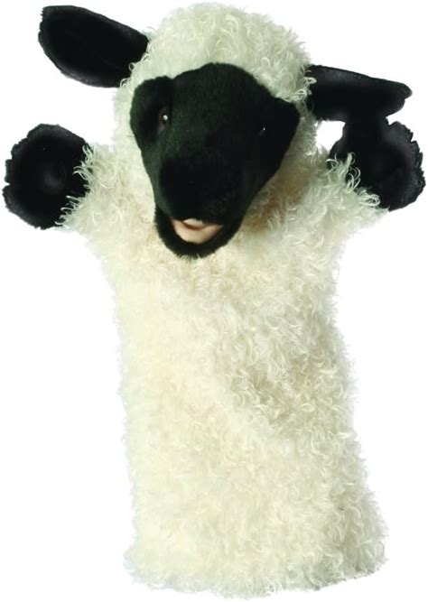 The Puppet Company Long Sleeves White Sheep Hand Puppet TopToy