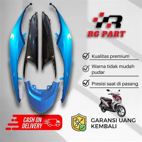 Jual Paket Body Belakang Plus Body Sambungan Bawah Soul Gt 115 Biru