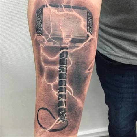 thor hammer tattoo artofit