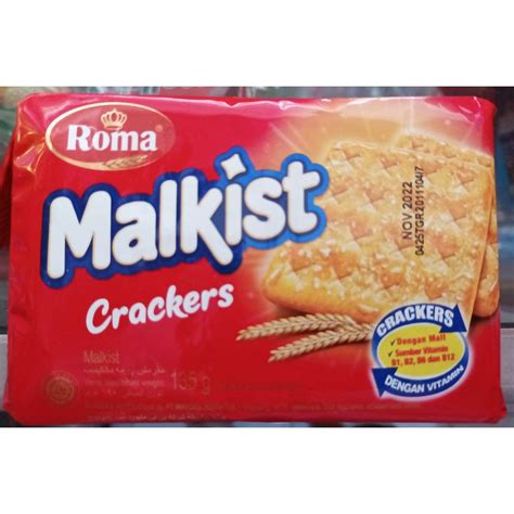 Jual Biskuit Roma Malkist Crackers Gr Shopee Indonesia