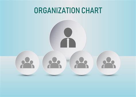 organization chart  business people icons business infographic