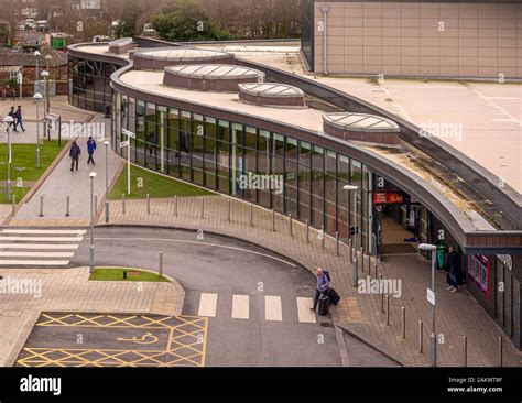 Wakefield Westgate Railway Station Entrance West Yorkshire UK Stock