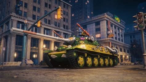 Teenage Mutant Ninja Turtles Bring Their Own Flair To World Of Tanks