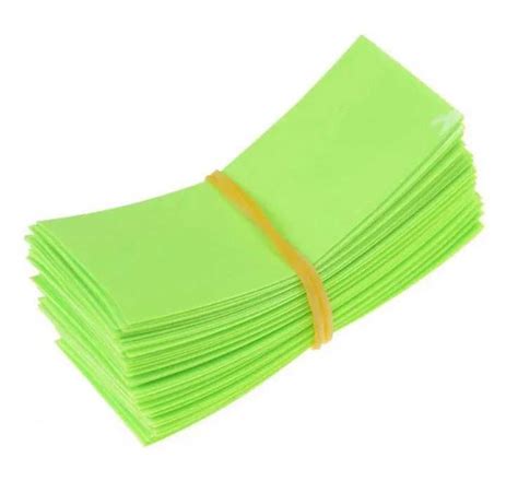 Термоусадка для 18650 21700 аккумуляторов, кольца на плюсовой контакт ...