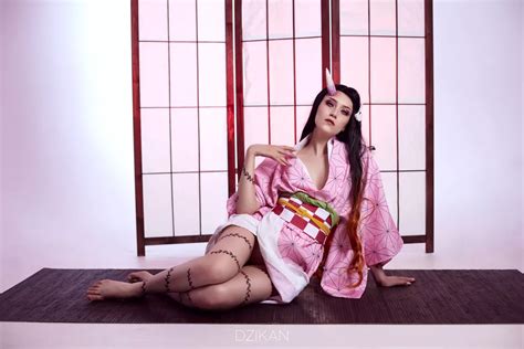 Nezuko Demon Form Cosplay Photoshoot By Dzikan Demon Slayer Nudes