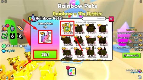 How to Make Rainbow Pets Pet Simulator 99 - Twinfinite