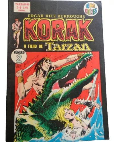 Hq Tarzan Bi Especial Em Cores N Korak O Filho De Tarzan Raro