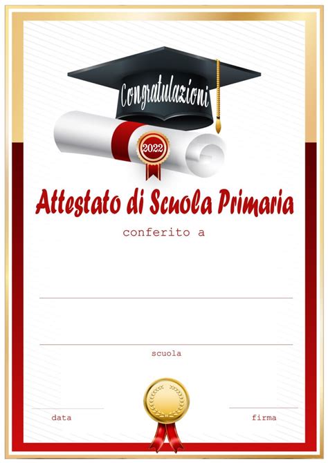 Attestati scuola primaria - SorelleMaestre