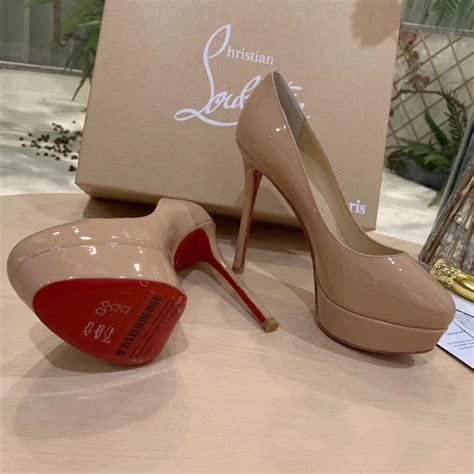 Replica Christian Louboutin Nude Patent Dirditta Mm Pumps
