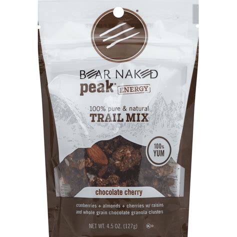 Bear Naked Trail Mix Energy Chocolate Cherry Oz Delivery Or Pickup Near Me Instacart