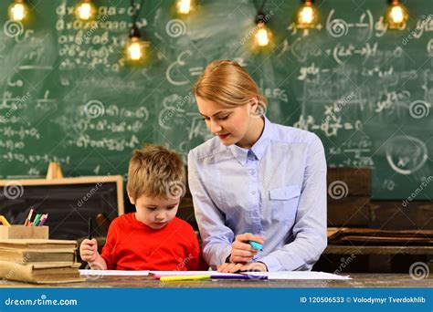 Teacher Is Warm Accessible Enthusiastic And Caring Mature Tutor Teacher Giving Private Lessons