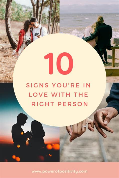 10 Signs Youre In Love With The Right Person Signs Youre In Love