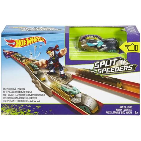 Hot Wheels Split speeders dráha s ninjou Maxíkovy hračky