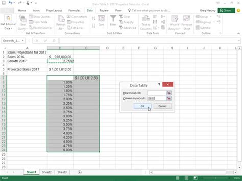 One Variable Data Table Excel Mac Cabinets Matttroy