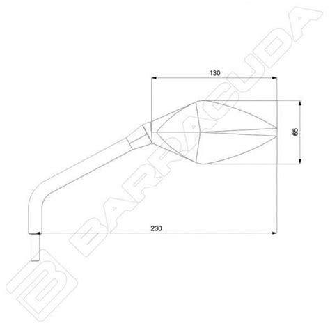 Barracuda Retrovisori Street Naked Motostores It