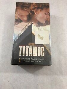 Titanic VHS 1998 2 Tape Set NEW UNOPENED Digitally Mastered