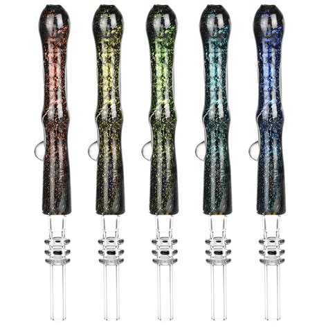 Pulsar Galaxy Glass Dab Straw Dankgeek