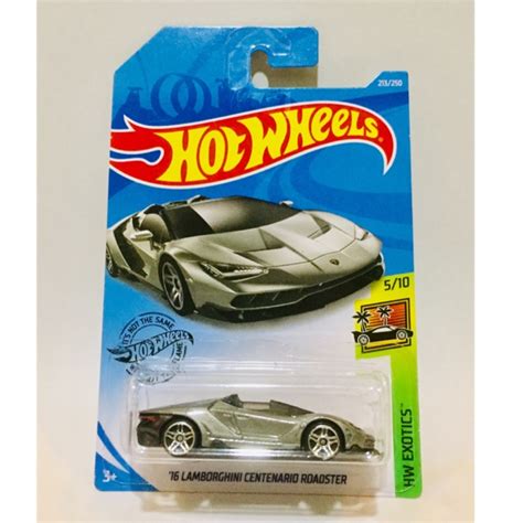 Jual HOT WHEELS 16 LAMBORGHINI CENTENARIO ROADSTER Shopee Indonesia