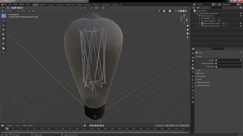 Old Dusty Edison Light Bulb 3d Model 19 3ds Blend C4d Fbx Max