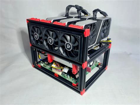 Mini Mining Rig 4 GPU Starter Bundle Kit Motherboard Frame CPU Etsy