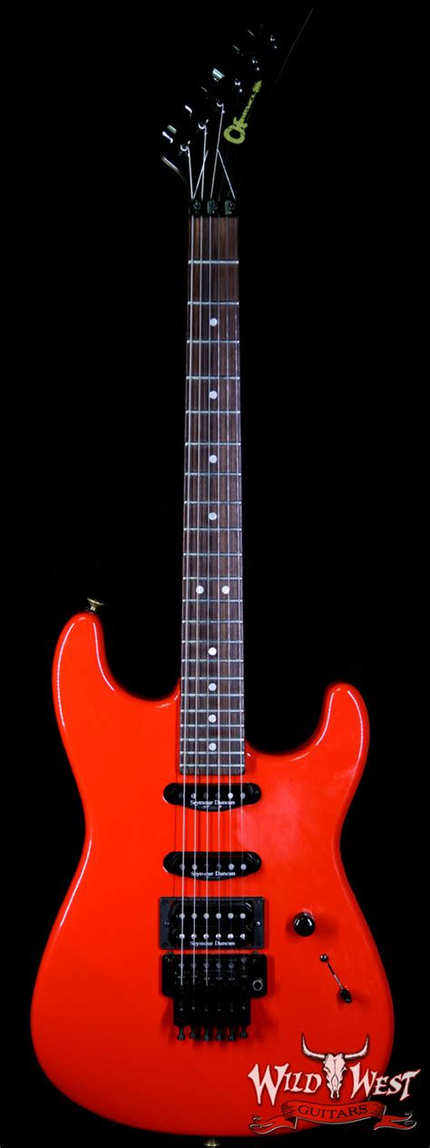 Charvel Usa San Dimas Style Hss Floyd Rose Rosewood Fing Red