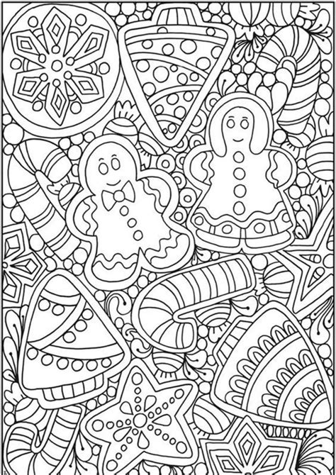 Free Printable Holiday Coloring Pages For Adults Coloring Christmas