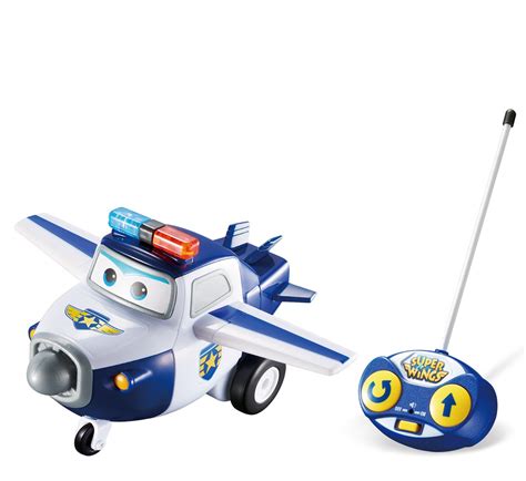 Buy Super Wings - Remote Control Paul | RC Airplane Toys | Easy to Control | Blue and White ...