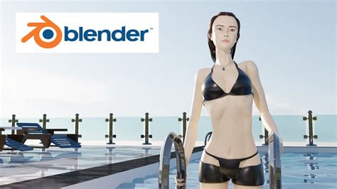 Blender 3d Modeling 016 Woman สรา้งโมเดล ผู้หญิง ครั้งที่ 6 Youtube