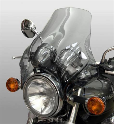 Puig Plus Screen Windshield Light Smoke Triumph Bonneville T