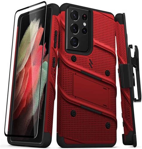 Zizo Bolt Cover Pancerne Etui Samsung Galaxy S Ultra G Ze Szk Em H