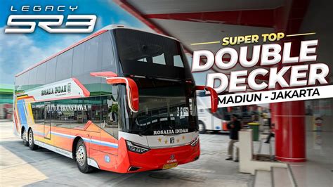 Madiun Jakarta Full Kejutan Naik Bus Ini Rosalia Indah Sr Double