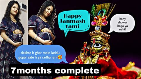 Months Complete Hogye Baby Shower Hoga Ya Nahi Happy Janmashtami