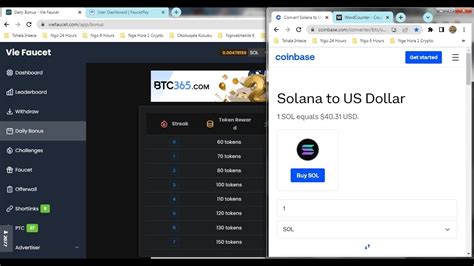 How To Get Free Faucet Solana Tokens Everyday Bonus At Vie Faucet