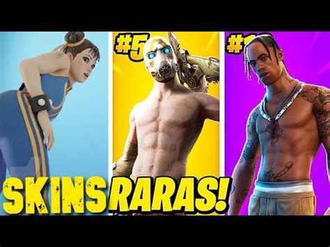 SKINS MAIS RARAS DO FORTNITE 2024 YouTube