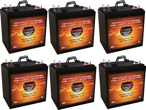 Qty 6 Xtr6 235 6v 235ah Agm Solar Battery Bank Qty 6 Vmax Xtreme Series 6v Agm Deep