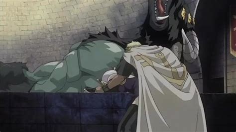 Der Hentai König fickt eine schöne Blondine und übergibt sie dem Monster damit es sie zerreißt