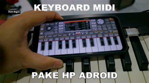 Keyboard Midi Pake Hp Android Modal 10 Rb An Youtube