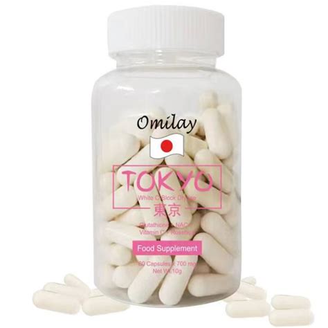 Omilay Tokyo Glutathione Capsules Skin Whitening Sunblock Anti Aging By