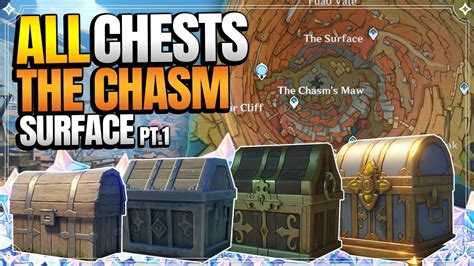 ALL Chest Locations The Chasm Surface Part 1 Achievement 248