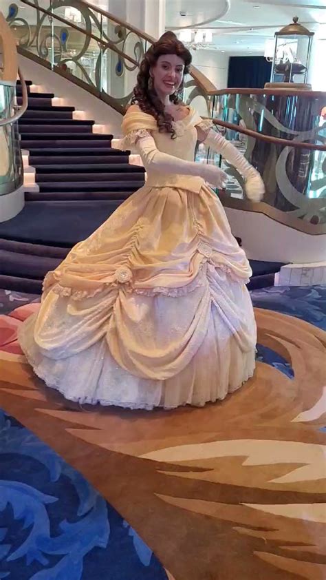 Insidedlpcastle On Twitter Belle On The Disney Wish Royal