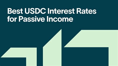 Best USDC Interest Rates for Passive Income