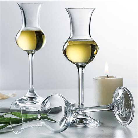 Elegant Grappa Glass with Modern Design