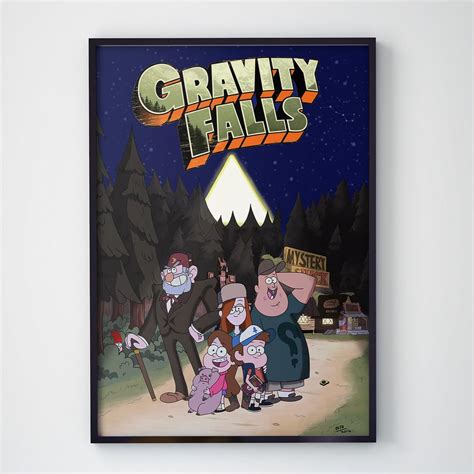Постери Гравіті Фолз | Купити постери в рамі Gravity Falls