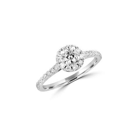 engagement ring women white gold 1