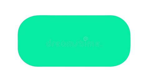 Green Rounded Rectangle Stock Illustrations 8162 Green Rounded