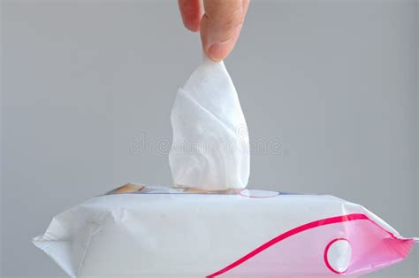 packaging  disposable wet wipes stock image image  medical